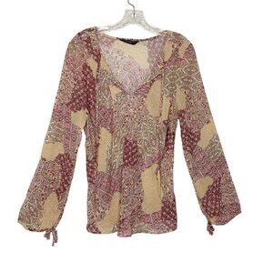 Dorothy Perkins Floral Print Long Sleeve Blouse